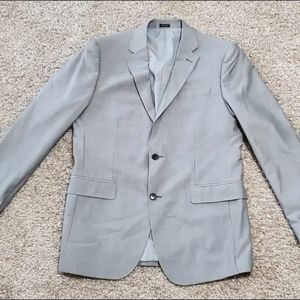 Men's J. Ferrar Blazer Jacket Size 42L Slim Gray